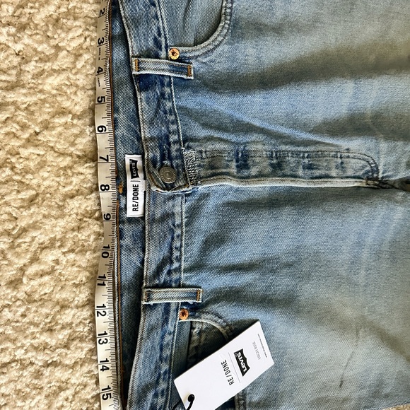 NWT RE/DONE High Rise Levi’s Jeans. size 31 - Picture 11 of 12